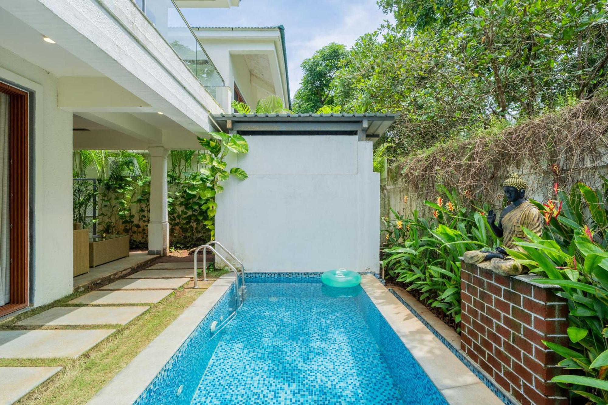 Elivaas 3 Bhk Pvt Pool & Bar - Villa Valerie Oxel Exterior photo
